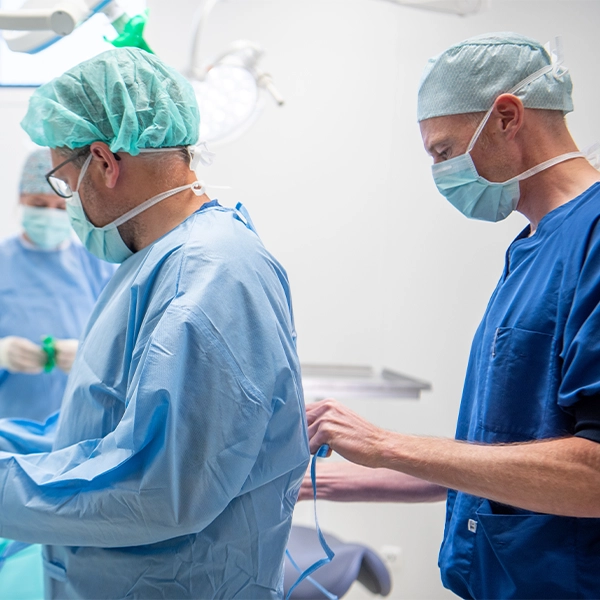 Dierenartsen orthopedische operatie